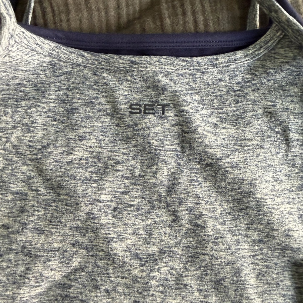 SET Active Cloud Layer Strappy Tank and Leggings Set- Limited Edition